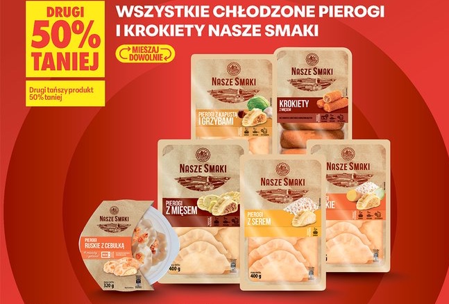 wszystkie chłodzone pierogi i krokiety