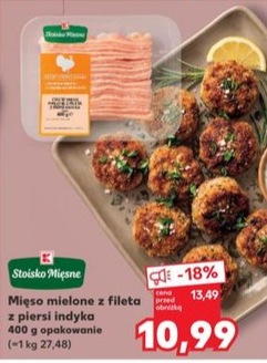 mięso mielone z fileta z piersi indyka