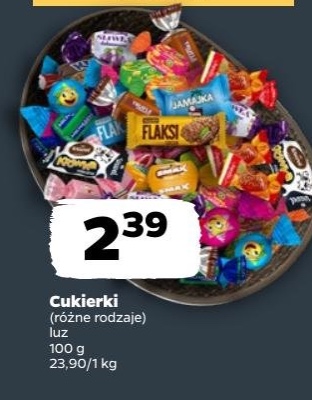 cukierki różne rodzaje