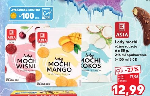 lody mochi różne rodzaje
