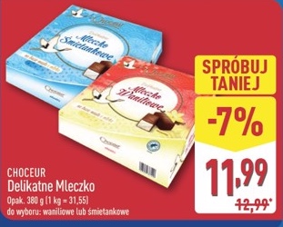 delikatne mleczko waniliowe lub śmietankowe
