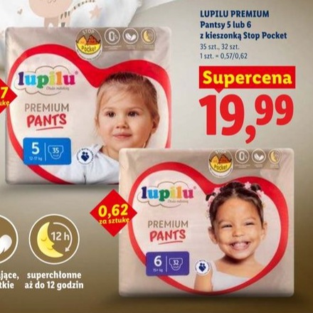 pieluszki pantsy z kieszonką Stop Pocket