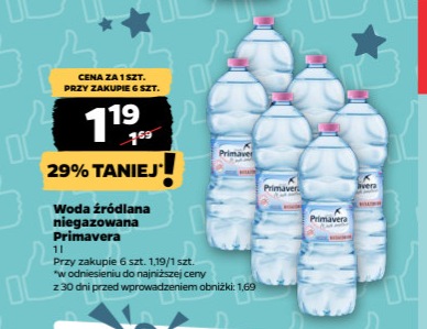woda źródlana niegazowana
