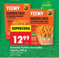 kubek frytek z kurczaka