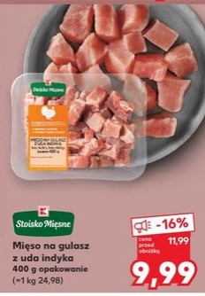 mięso na gulasz z uda indyka