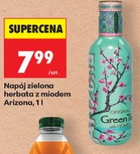 napój zielona herbata z miodem