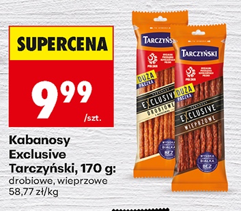 kabanosy drobiowe wieprzowe