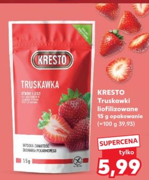 truskawki liofilizowane