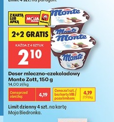 deser mleczno-czekoladowy