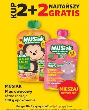 mus owocowy różne rodzaje
