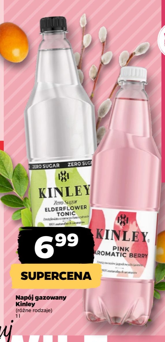 napój gazowany pink aromatic berry