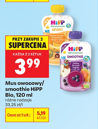 mus owocowy
