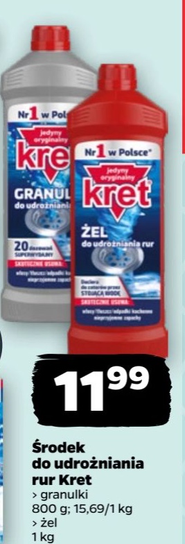 żel do udrożniania rur