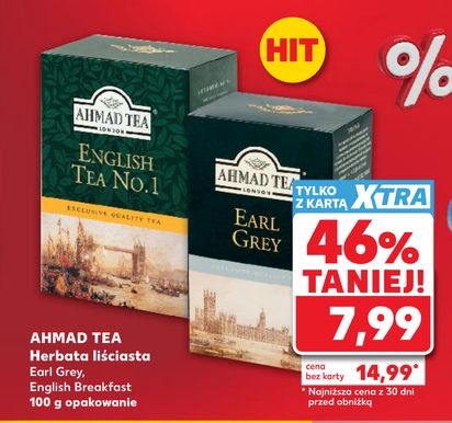 herbata liściasta Earl Grey, English Breakfast