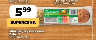 mini burgery warzywne