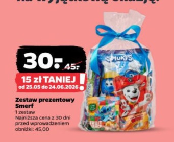 zestaw prezentowy Smerf