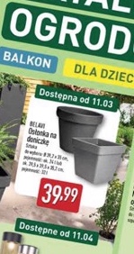 osłonka na doniczkę