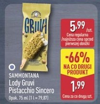 lody rożki gruvi pistacchio sincero