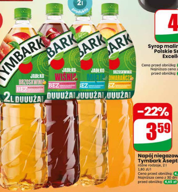 napój niegazowany