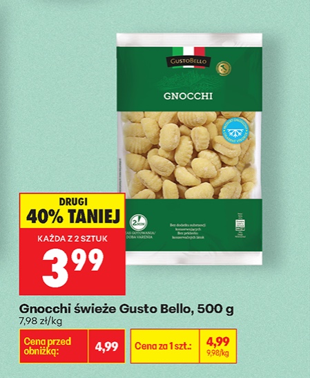 gnocchi świeże