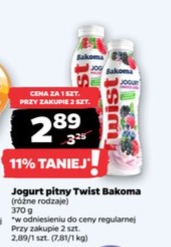 jogurt pitny malinowy