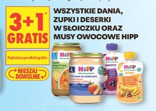 dania, zupki i deserki w słoiczku oraz musy owocowe