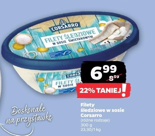 filety śledziowe w sosie