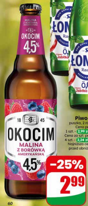 piwo malina borówka