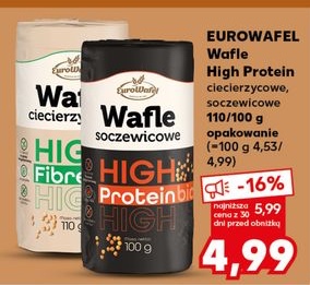 wafle wysokobiałkowe ciecierzycowe/soczewicowe