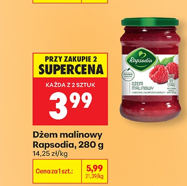 dżem malinowy