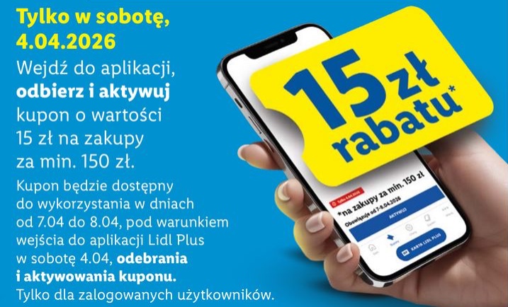 kupon na zakupy za min. 150 zł