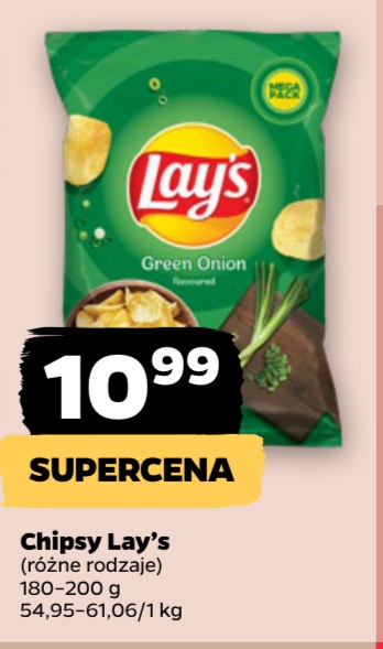 chipsy Lay’s różne rodzaje