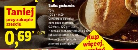 Bułka grahamka