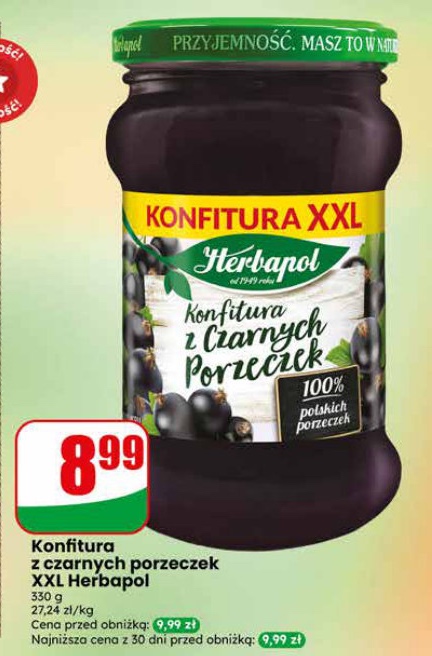 konfitura z czarnych porzeczek