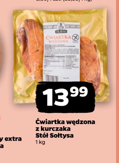 ćwiartka wędzona z kurczaka