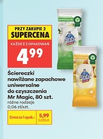 ściereczki nawilżane zapachowe uniwersalne do czyszczenia
