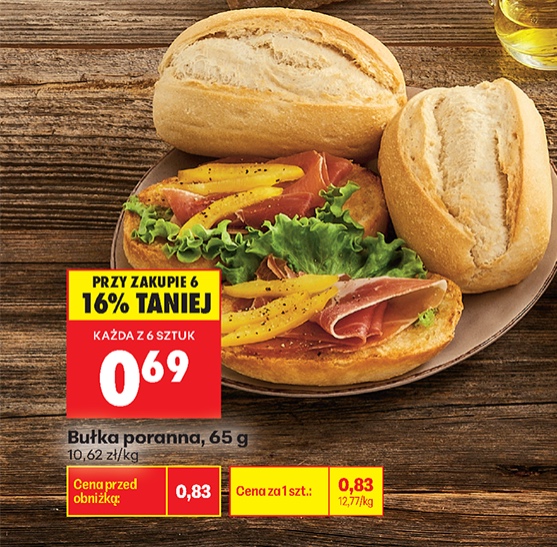 Bułka poranna fitness