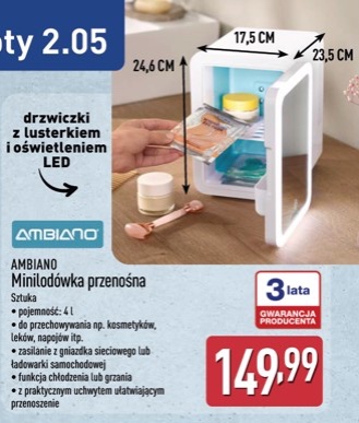 minilodówka przenośna
