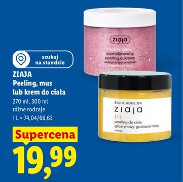 peeling, mus lub krem do ciała różne rodzaje