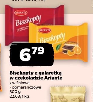 biszkopty z galaretką w czekoladzie