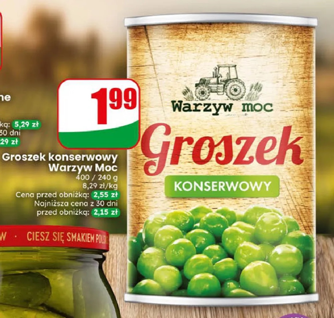 groszek konserwowy