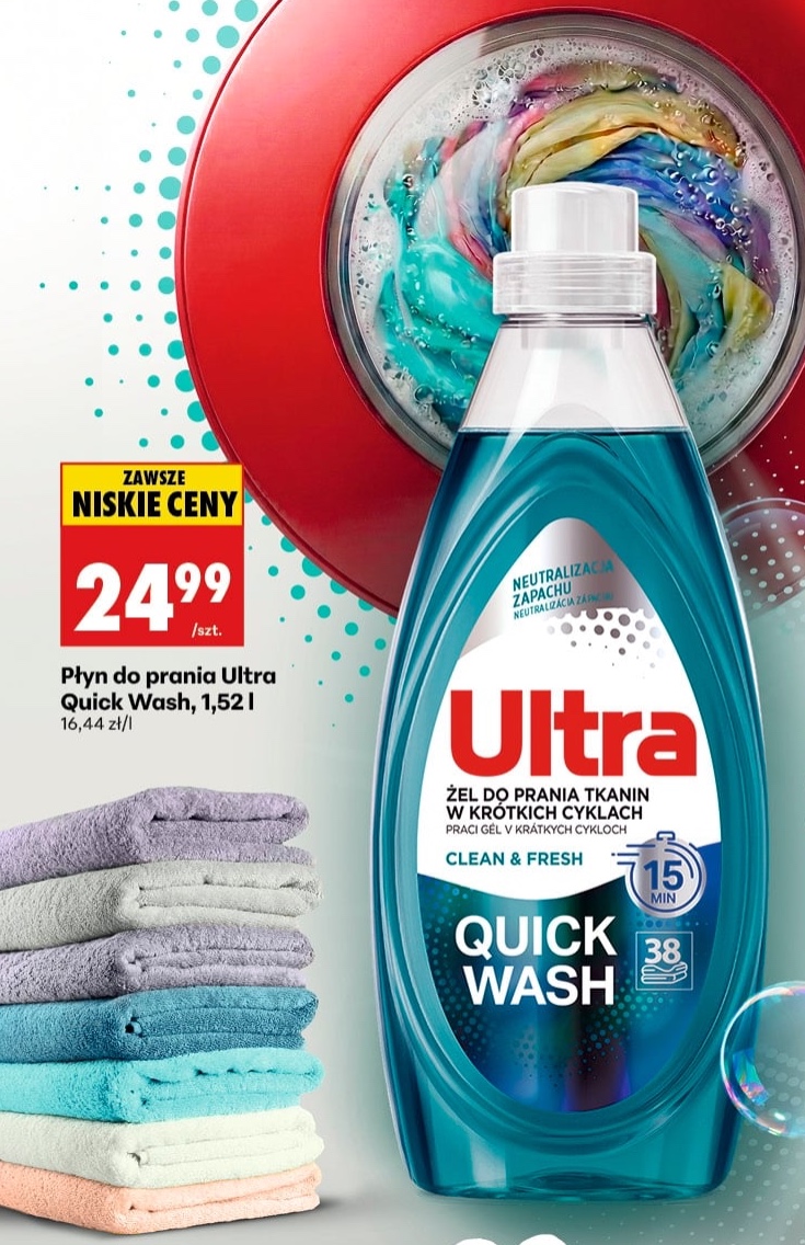 żel do prania tkanin quick wash