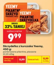 skrzydełka z kurczaka panierowane pikantne pieczone