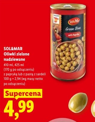 oliwki zielone nadziewane