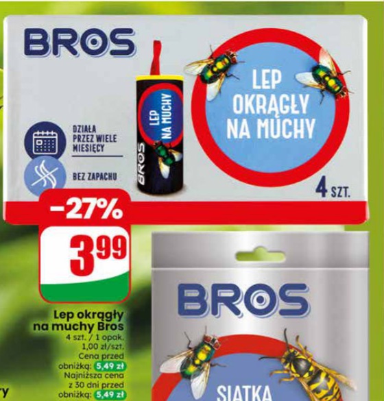 lep okrągły na muchy