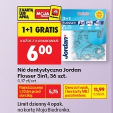 nić dentystyczna flosser 3in1