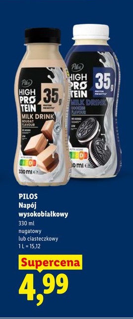 napój wysokobiałkowy
