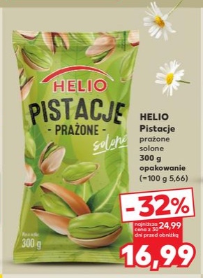 pistacje prażone solone