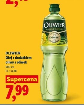 olej z dodatkiem oliwy z oliwek