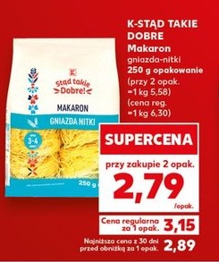 makaron gniazda nitki